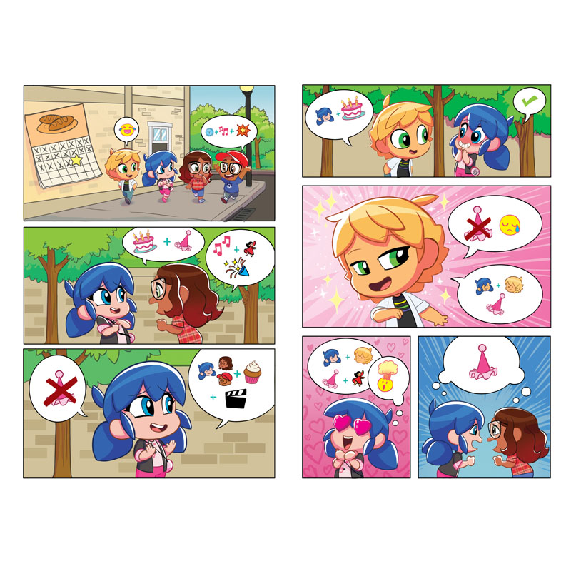 Miraculous Chibi — Páginas Interiores