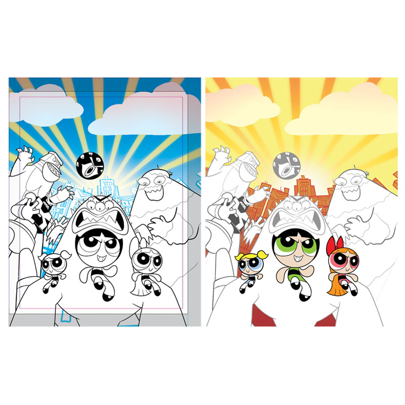 Powerpuff Girls — Página Interior