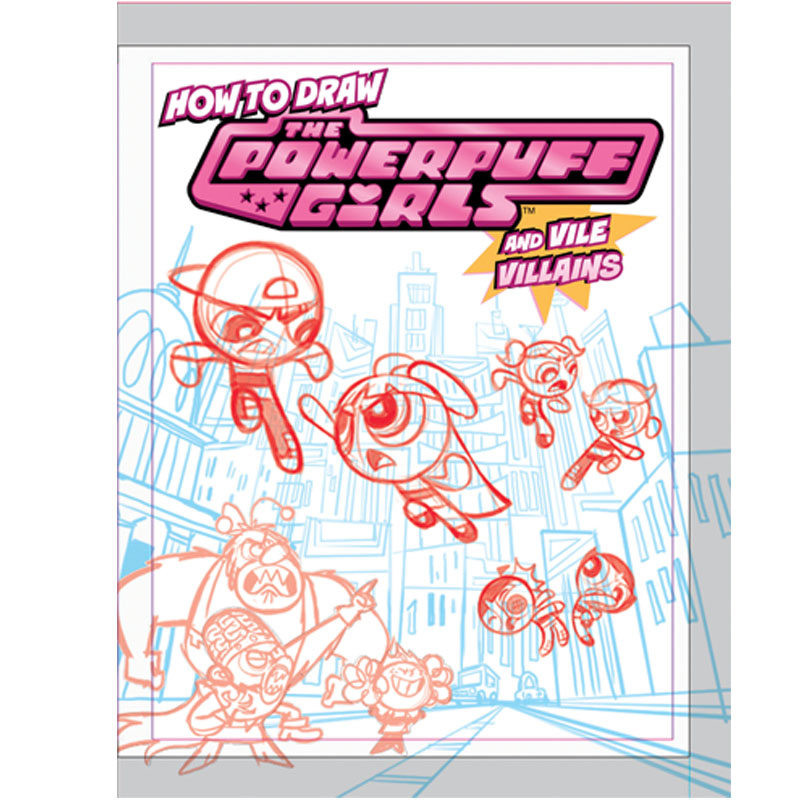 Powerpuff Girls: Vile Villains — Boceto