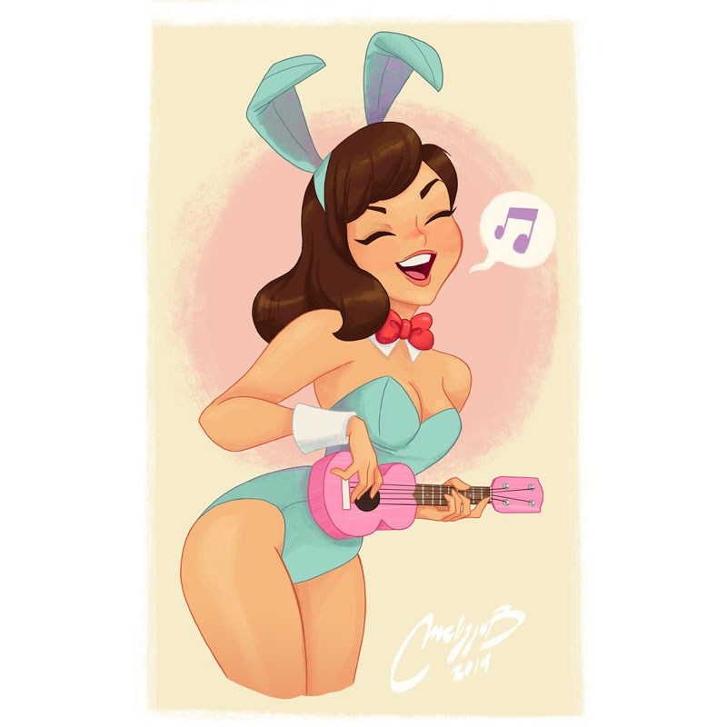 Bunny Ukulele