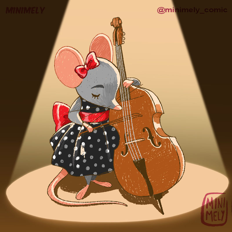 Ratita y Contrabajo