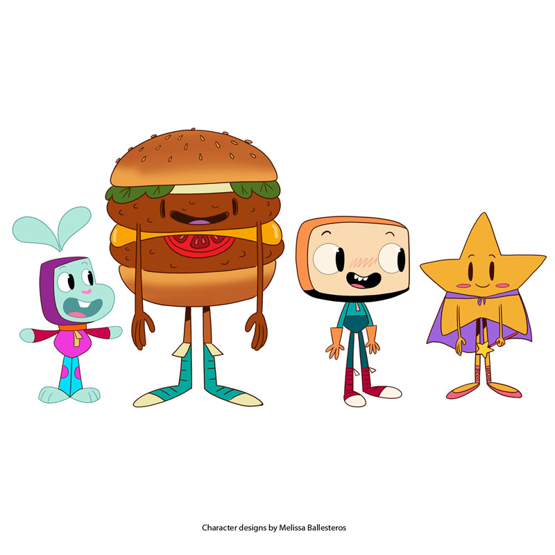Original character design by Melissa Ballesteros