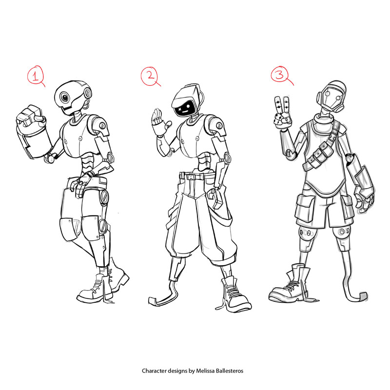 Robots — Variantes de Diseño