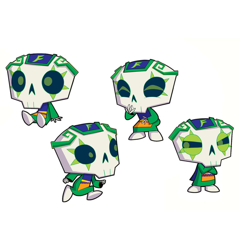 Calavera Masculina — Poses Alternativas