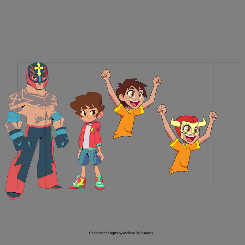 Niño Luchador Enmascarado — Celebración