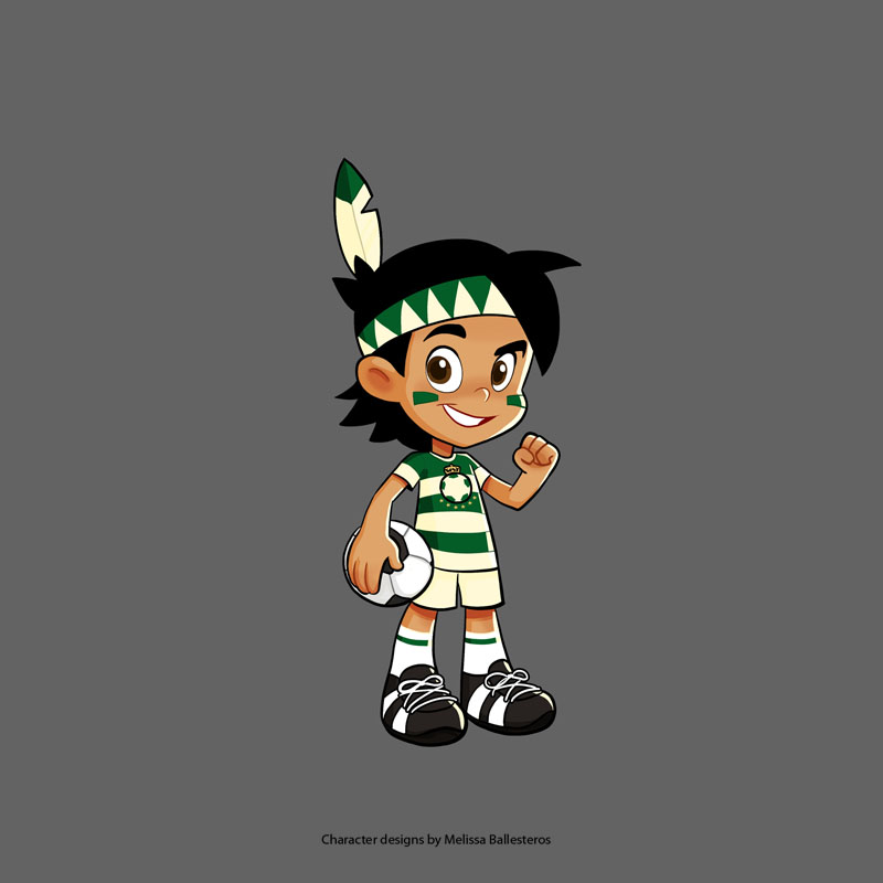 Niño Santos Laguna — Mascota